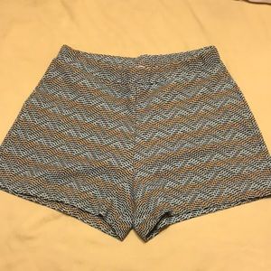 Zara Knit High Wasted Shorts